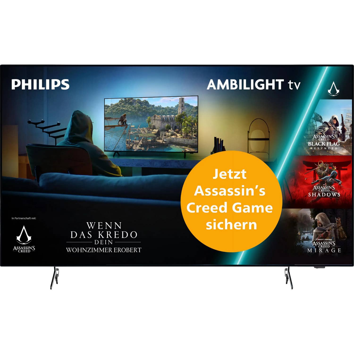 PHILIPS Ambilight TV 65OLED761/12 OLED TV