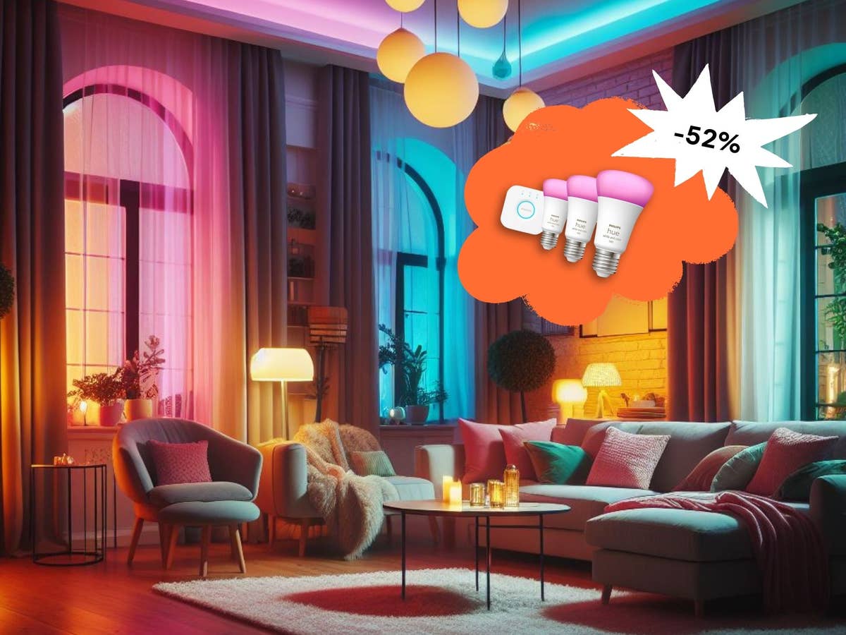 Philips Hue im Angebot bei MediaMarkt mit 52 Prozent Rabatt