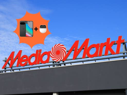 Pixel 10 mit Unlimited-Tarif und Google-In-Ears bei MediaMarkt