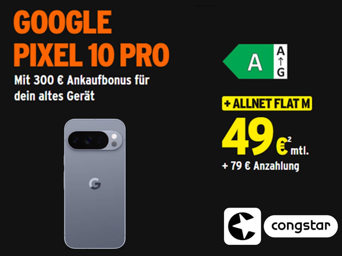 Pixel 10 Pro Angebot bei congstar