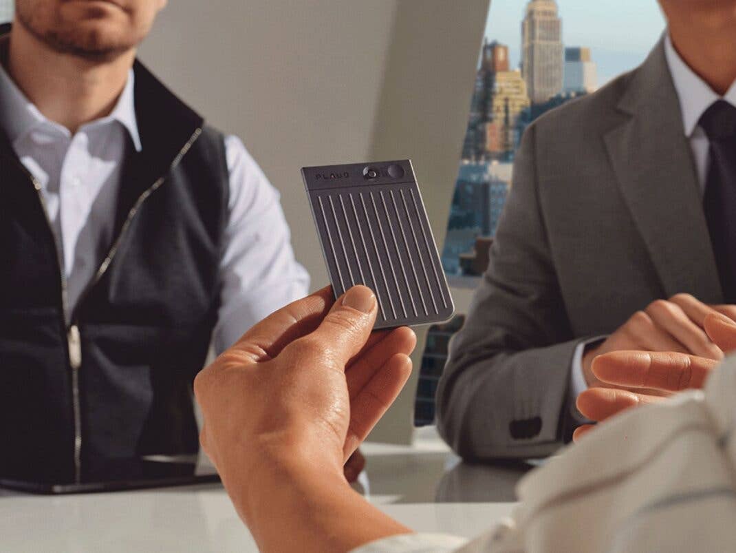 Plaud Note ist kaum größer als eine Kreditkarte