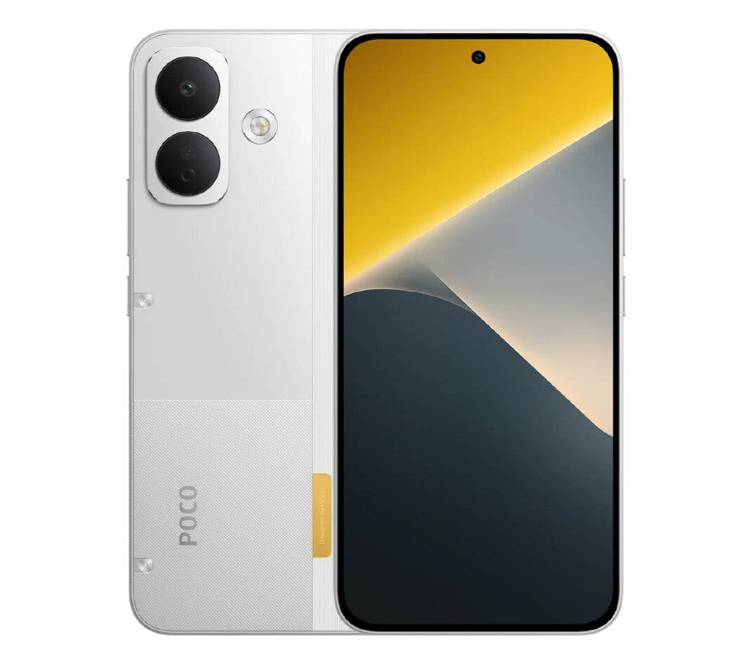 Poco X8 Vorderseite und Rückseite