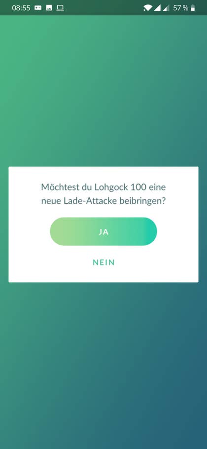 Pokemon Go - Zweite Ladeattacke im Battle-Modus