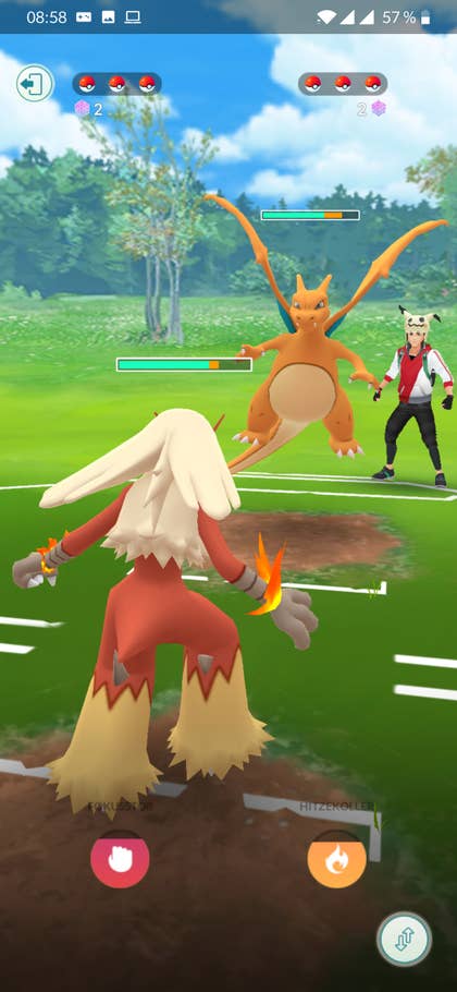 Pokemon Go - Zweite Ladeattacke im Battle-Modus