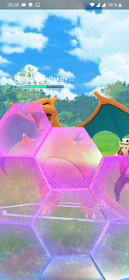 Pokemon Go - Zweite Ladeattacke im Battle-Modus