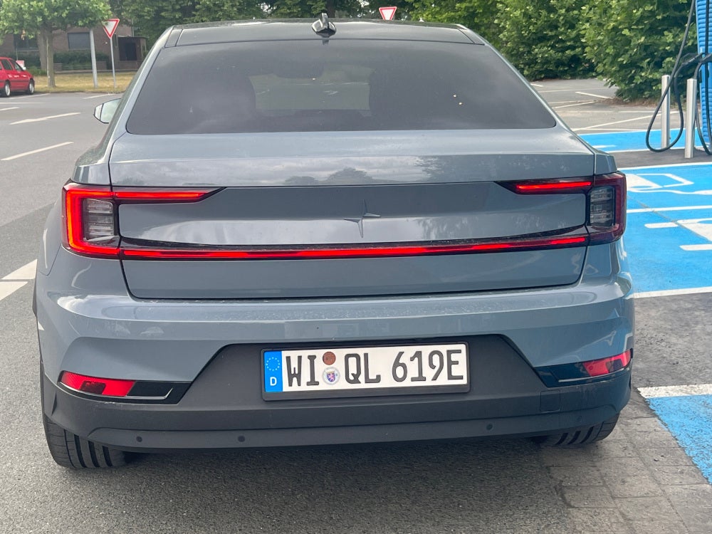 Polestar 2 im Test - Rückseite