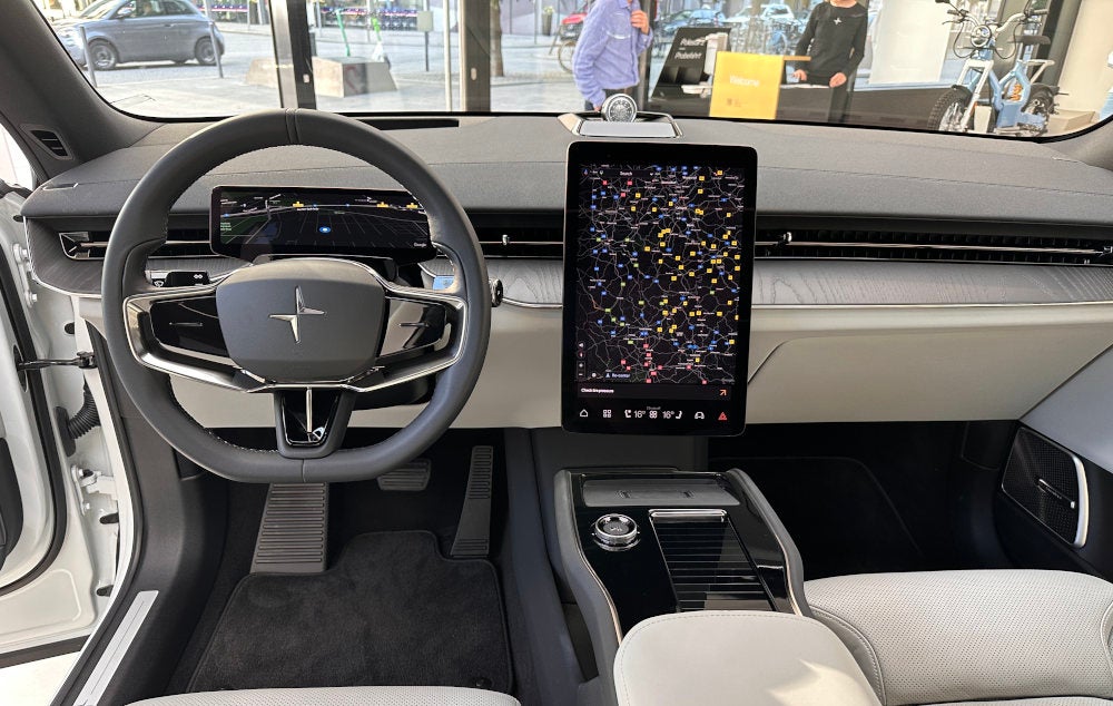 Polestar 3 Cockpit.