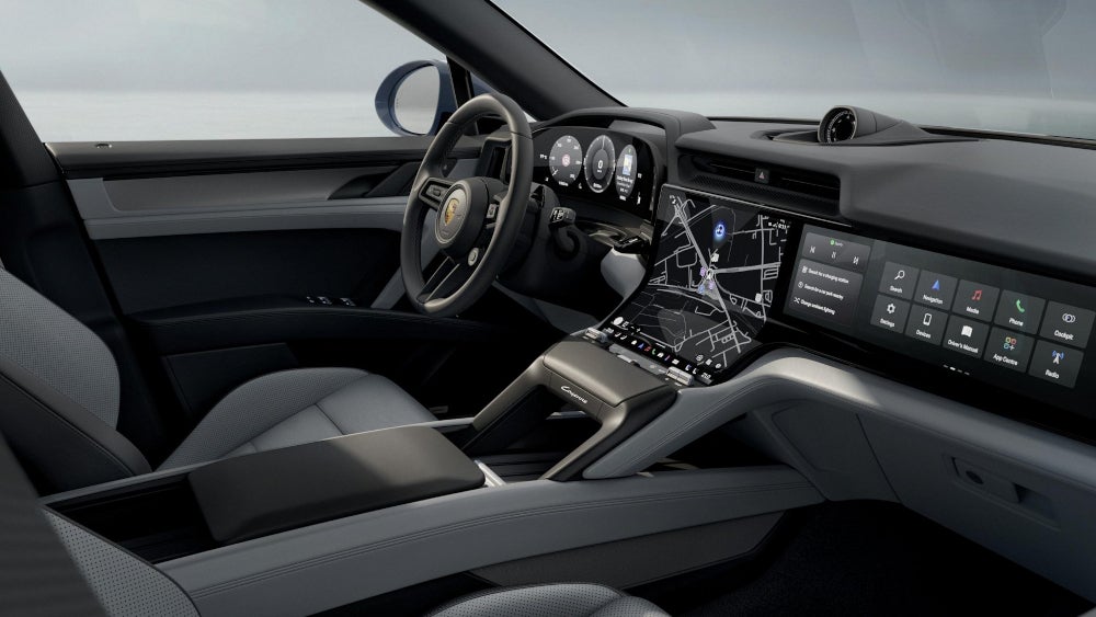 Porsche Cayenne S Electric Interieur.