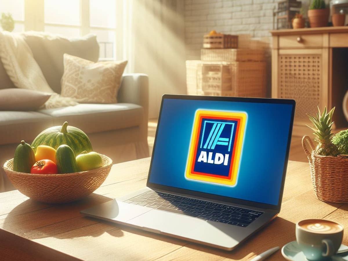 Preiskracher: Aldi haut Notebook zum Discount-Preis raus Laptop in einem Wohnzimmer im Sonnenlicht.