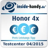 Preis-Leistung-Siegel Honor 4x