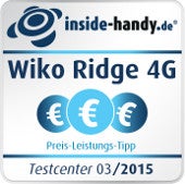 Preis-Leistungs-Siegel Wiko Ridge 4G