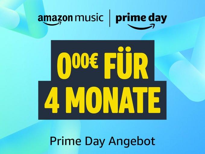 Amazon Music Unlimited zum Prime Day kostenlos