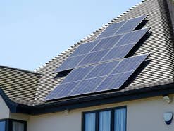 PV-Anlage auf einem Dach