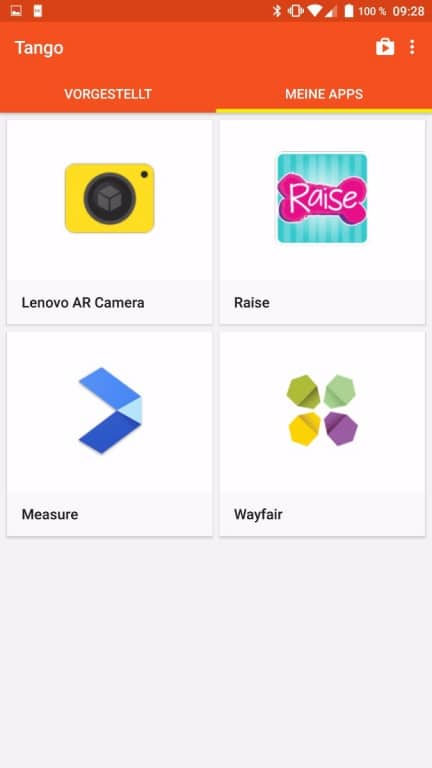 Projekt Tango im Lenovo Phab 2 Pro
