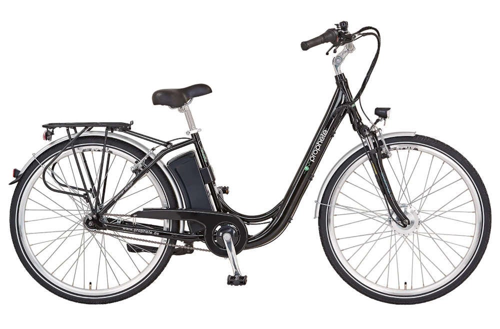 Prophete E-Bike Alu-City 28 Zoll, 7-Gang in der Seitenansicht