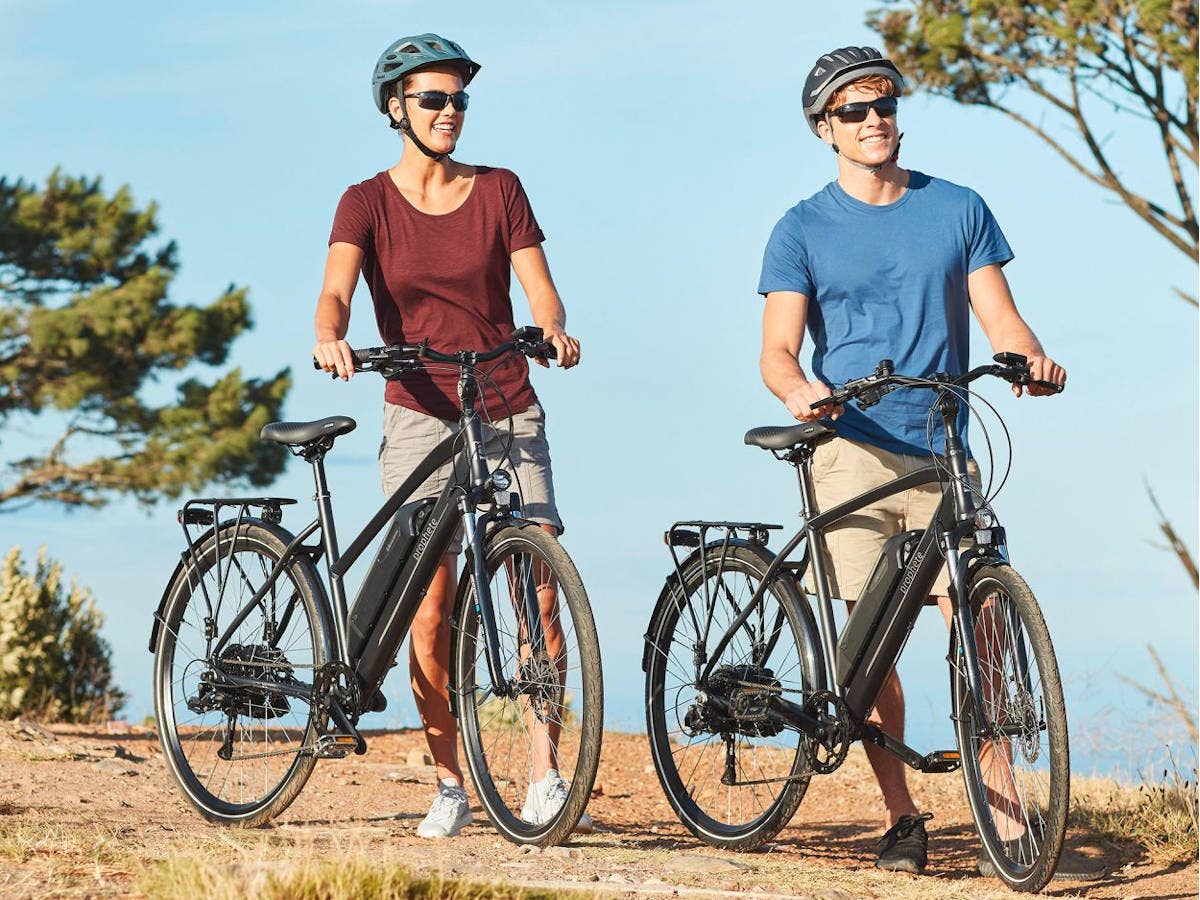 Trekking E-Bike von Prophete bei Aldi