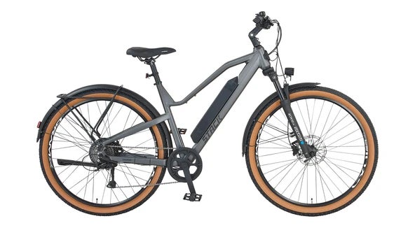 Prophete Stack Sport E-SUV Bike in der Seitenansicht.