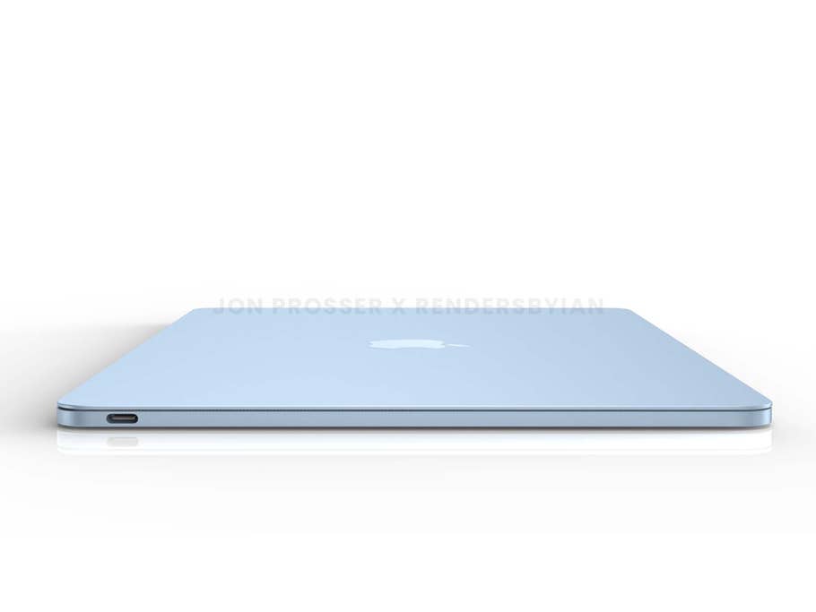 Renderbild eines angeblichen MacBook Air