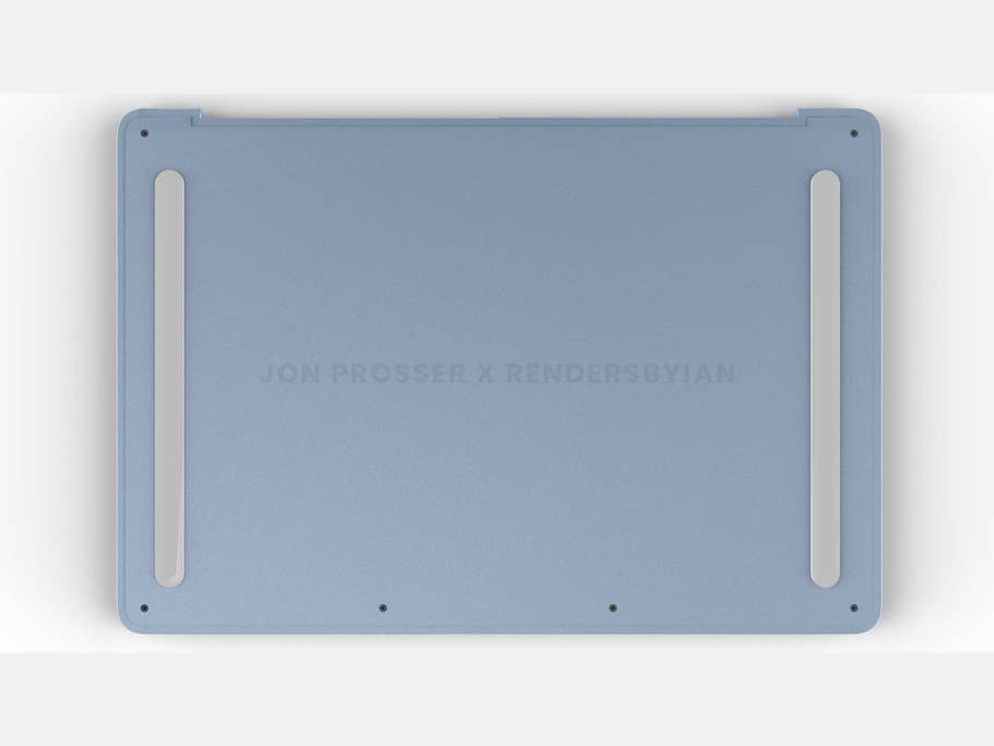 Renderbild eines angeblichen MacBook Air