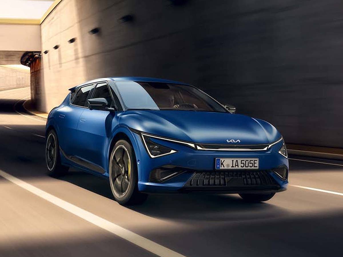 Kia EV6 GT (2025) in der Frontansicht.