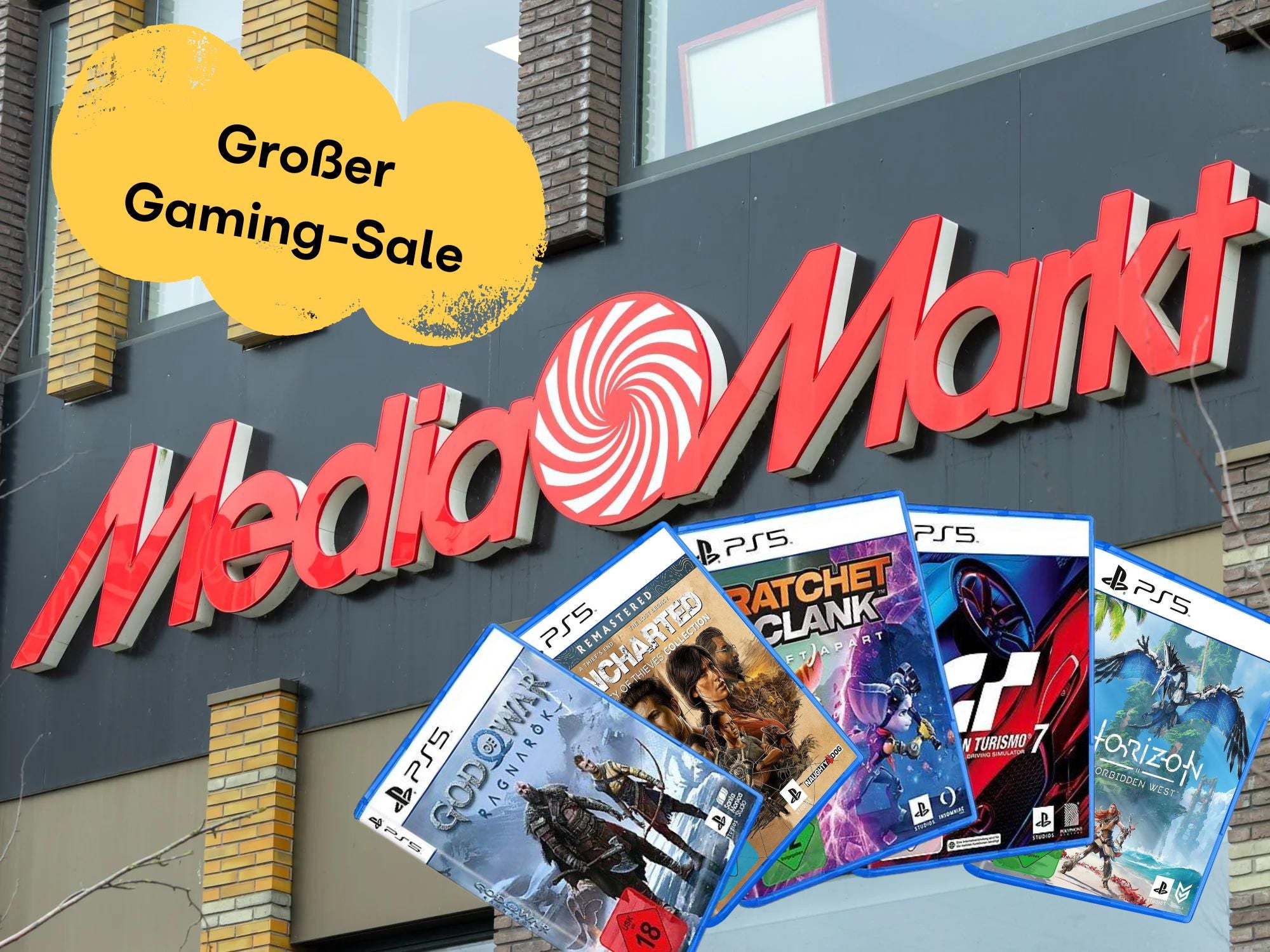 #65 % Rabatt und mehr: MediaMarkt schmeißt AAA-Games für die PS5 & PS4 raus
