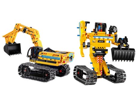 qihui-engineering-excavator-plus-robot-2-in-1-6801-bild qihui-engineering-excavator-plus-robot-2-in-1-6801
