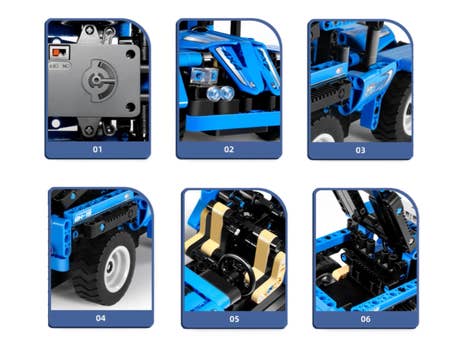 Foto: Klemmbaustein Qihui Remote Control Pickup Off-Road Vehicle (8019)