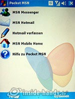Qtek 9000: Pocket MSN
