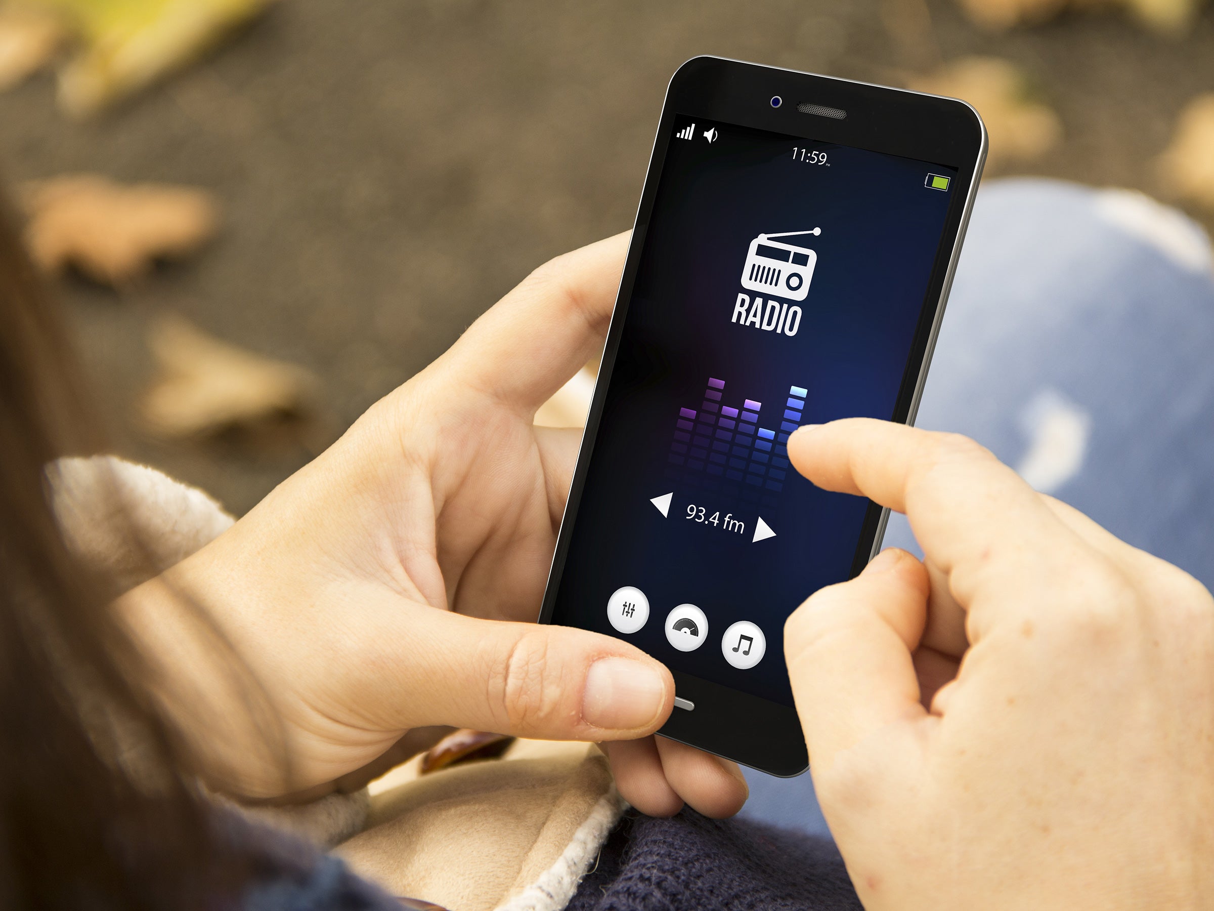 Android Handy Mit Ukw Radio