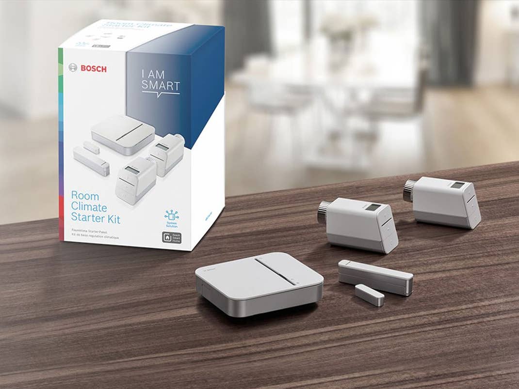 Raumklima-Paket von Bosch Smart Home