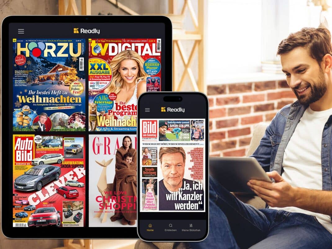 Readly Lese-Flat Über 8.000 Magazine und Zeitungen zur Auswahl
