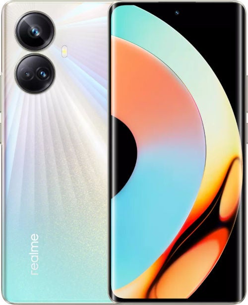 Realme 10 Pro+ Vorderseite und Rückseite