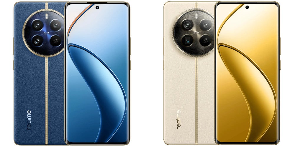 Vorderseite und Rückseite des Realme 12 Pro 5G und Realme 12 Pro Plus 5G.