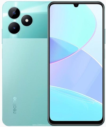 Realme C51 Front und Rückseite