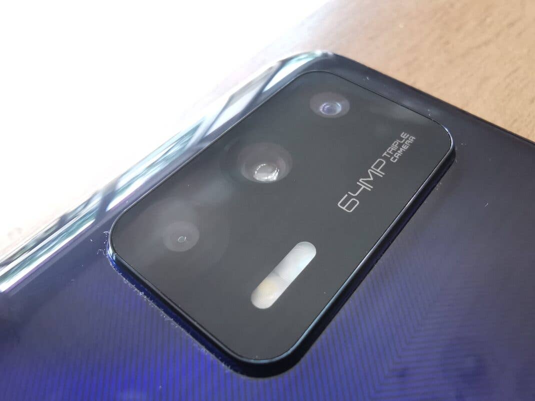 Die Triple-Kamera des realme GT 5G im Detail