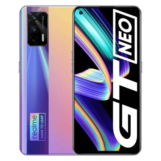 Realme GT Neo Vorderseite und Rückseite