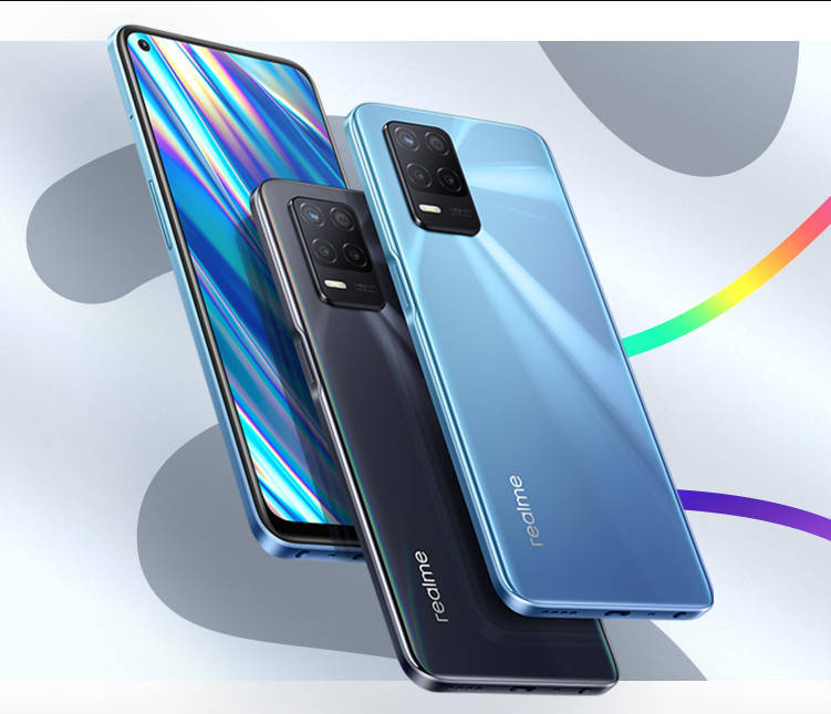 Realme Q3i Vorderseite Rückseite