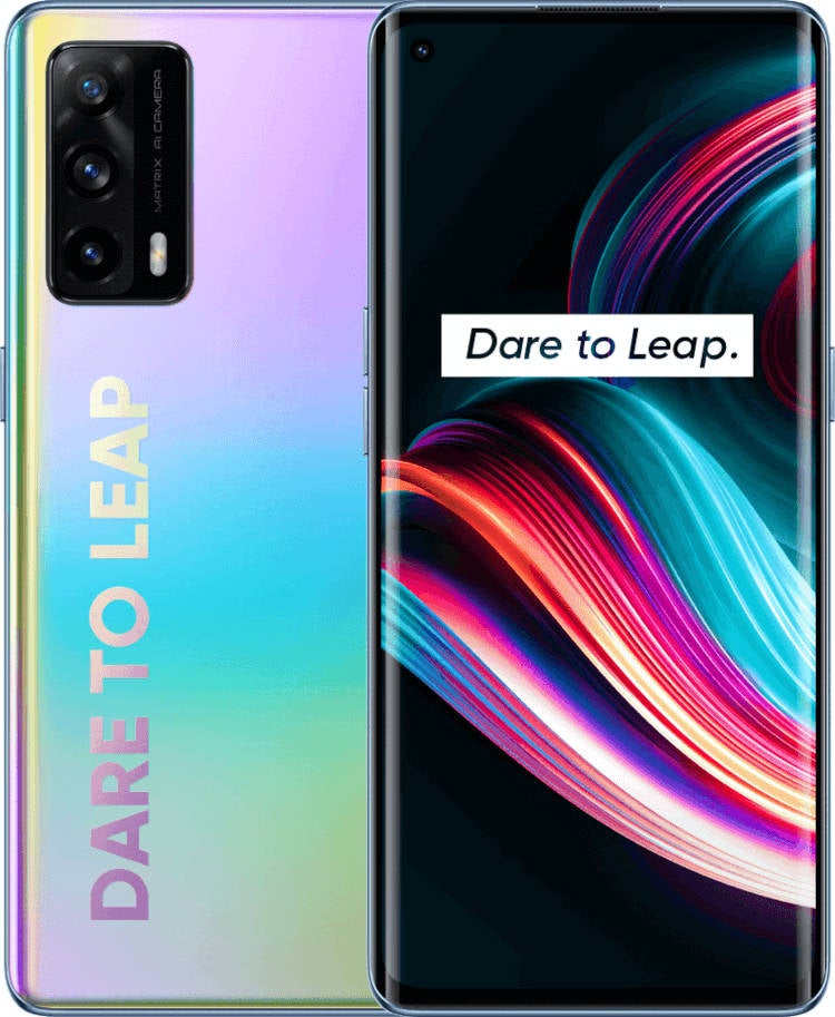 Realme X7 Pro Extreme Edition Vorderseite und Rückseite