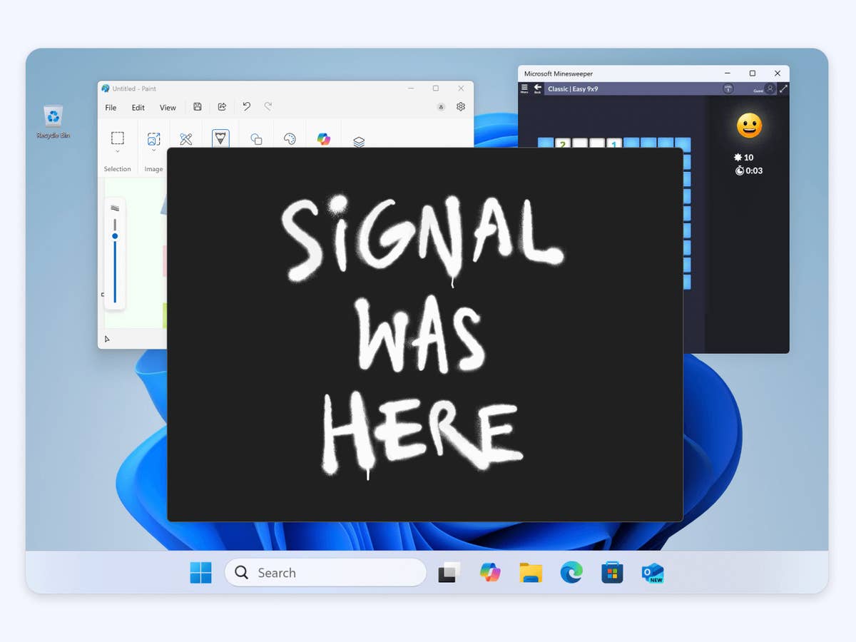 Signal Security Screen
