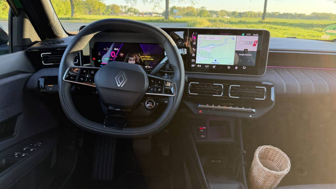 Cockpit des Renault 5 E-Tech.