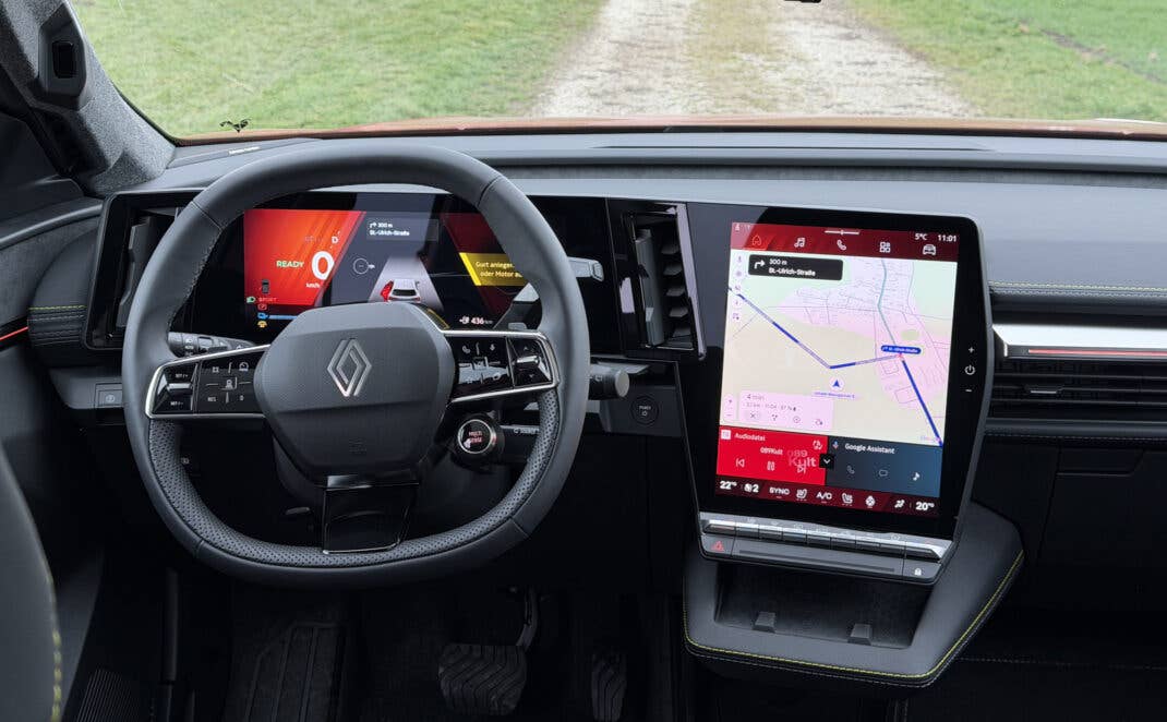 Interieur Renault Scenic E-Tech Electric.