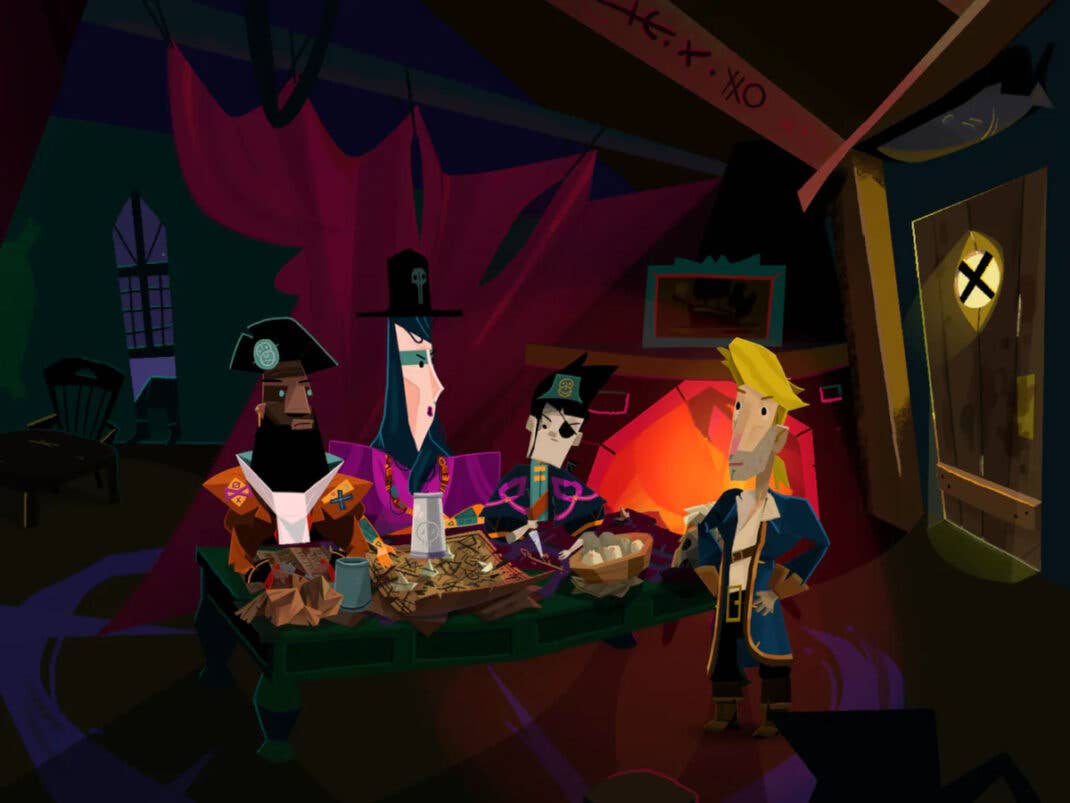 Ein Screenshot aus dem neuen Return to Monkey Island.