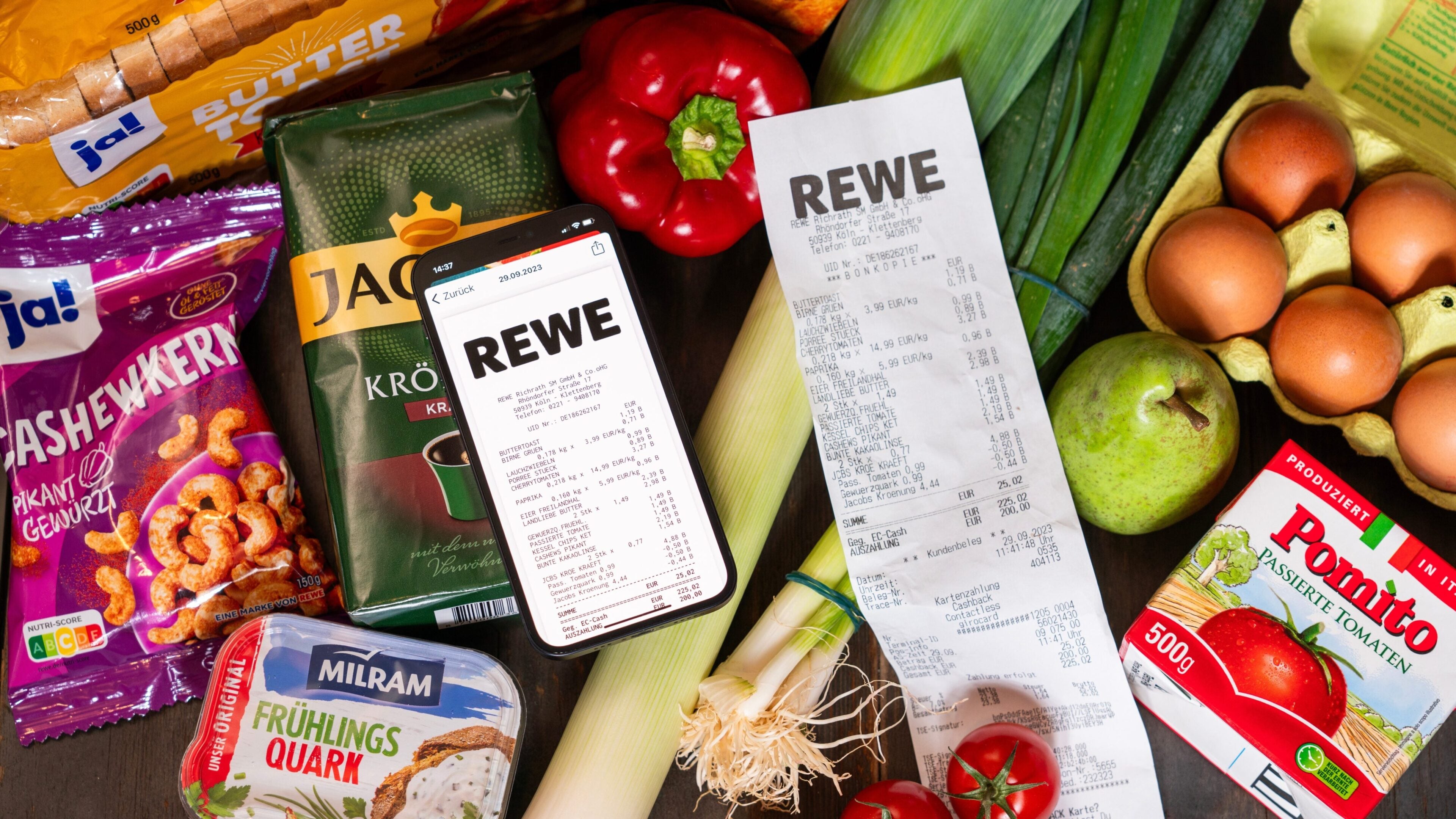 Rewe verspricht Einkauf in 3 Minuten – wir haben es getestet
