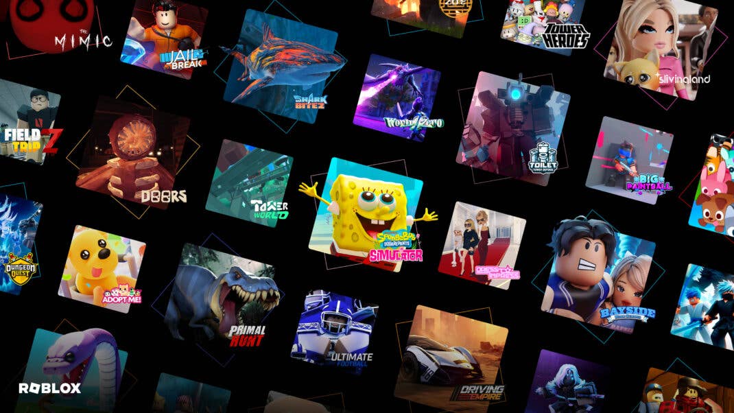 Die Icons einiger Roblox Spiele