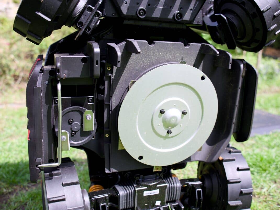Mähteller des Roborock RockMow Z120 Lidar