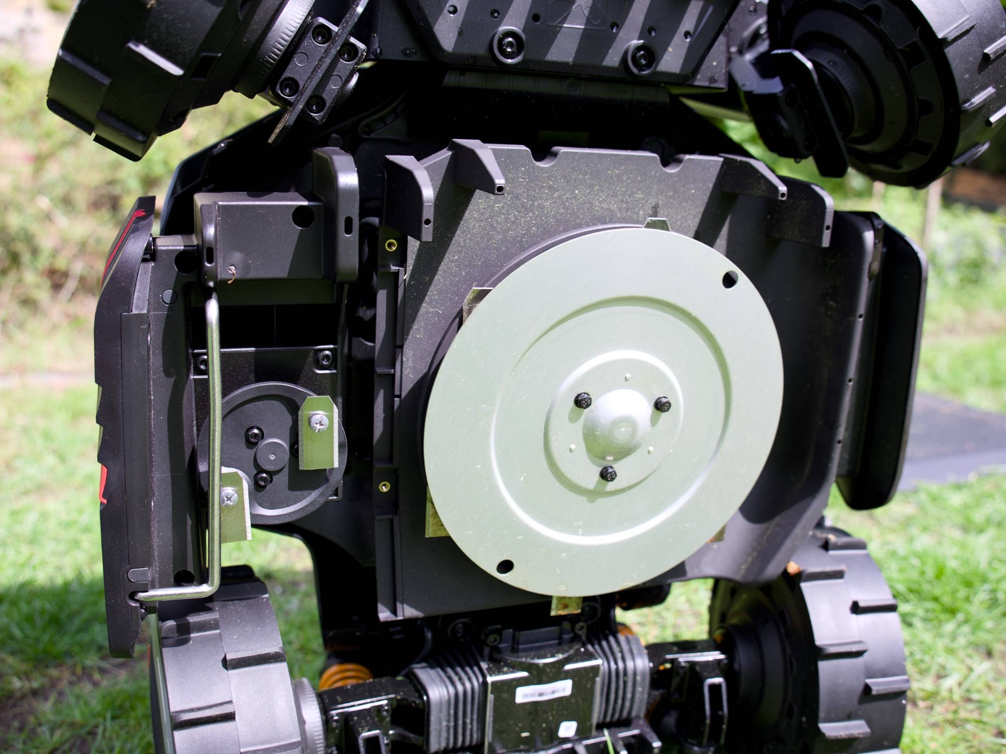 Mähteller des Roborock RockMow Z120 Lidar