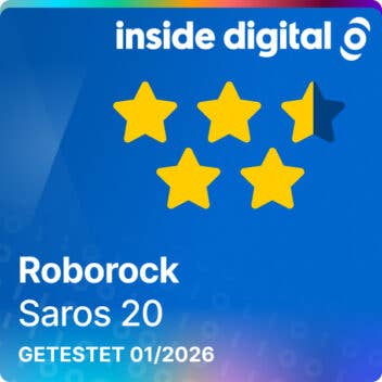 Roborock Saros 20 Testsiegel