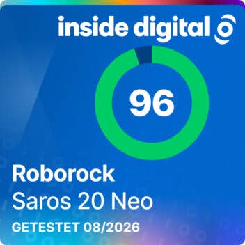 Testsiegel Roborock Saros 20 Neo