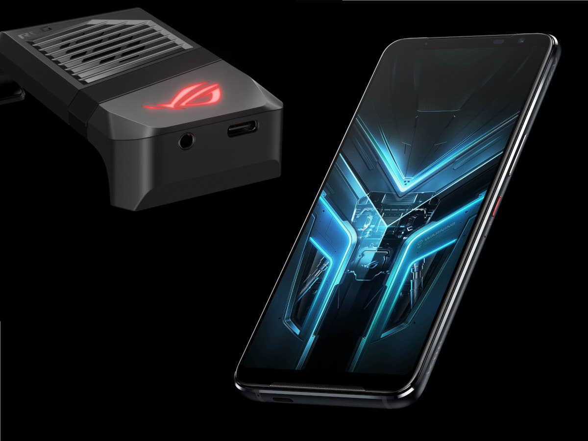 Das Asus ROG Phone 3 mit Lüfter