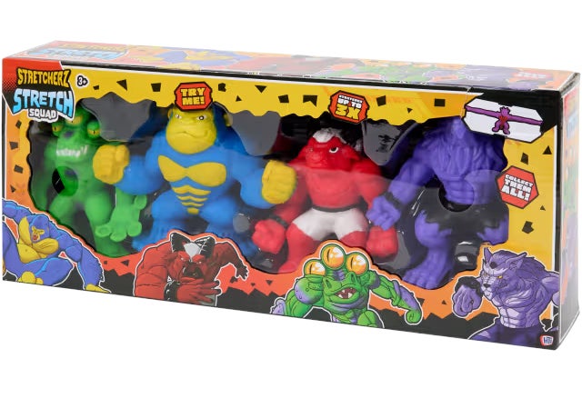 Stretcherz Stretch Squad Figuren.